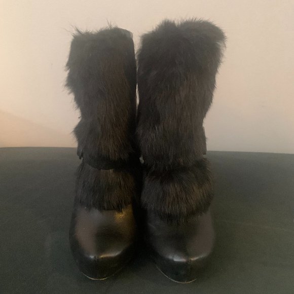 House of Harlow Platform Ankle Boots - Picture 1 of 6